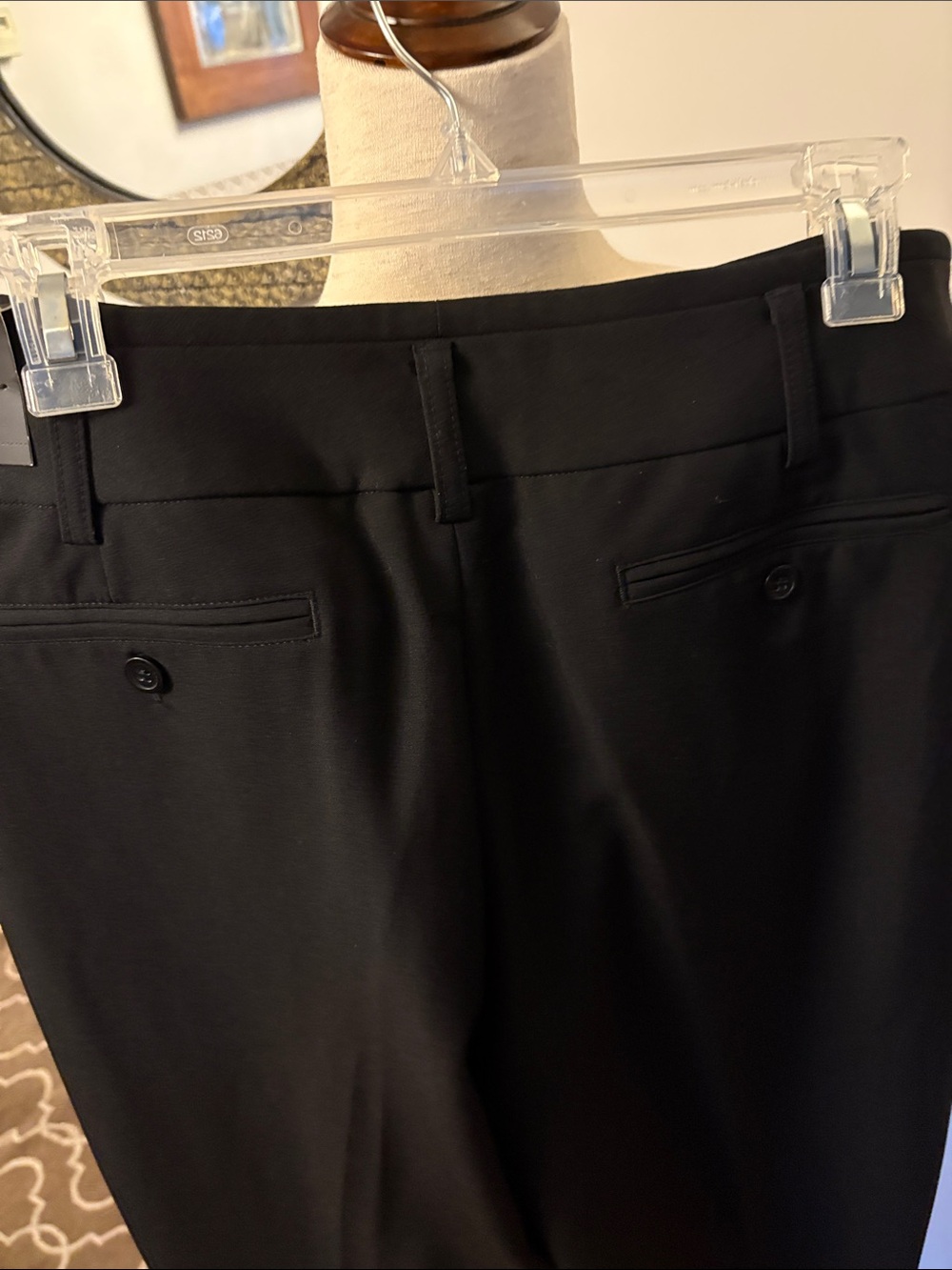 Black Women's Dress Pants size 18 with tags never worn - Picture 3 of 3